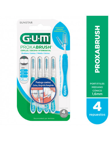 Gum Proxabrush Trav-ler  4 Unidades