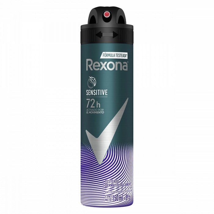 Desodorante Rexona Antitranspirante Sensitive Men 150ml