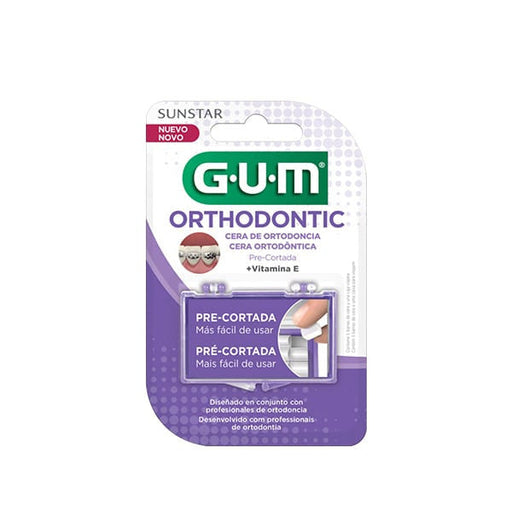 Gum Ortho Wax  Sin Sabor 5 Barra Cera Ortodoncia