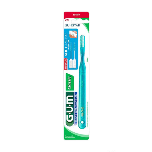 Gum Classic Suave 211 Cepillo Dental